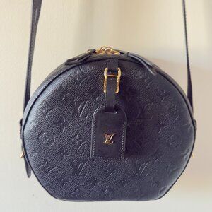 Louis Vuitton  Empreinte Boite Chapeau Souple MM Black